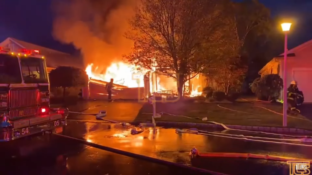 House fire in New Jersey with exposures - Statter911
