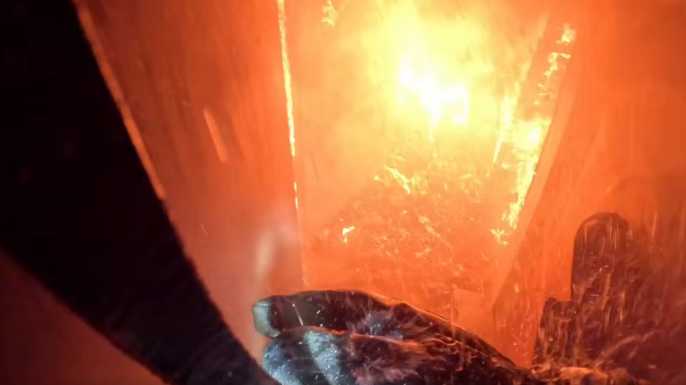 Size-up Video: Two-alarm house fire in Virginia